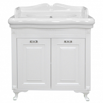 Комплект Тумба MAGNOLIA 90 (900х870х500) с раковиной Victorian 90 (Kale) (CS00069429)