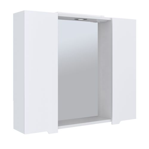 Зеркало со шкафчиками  АГАТА 80 с подсветкой