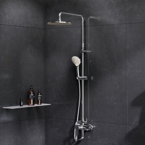 F0780920 AM.PM,душ.система,набор:см-ль д/ванны/душа,верхний душ d220 мм, ручной душ 110 мм, 3 функци