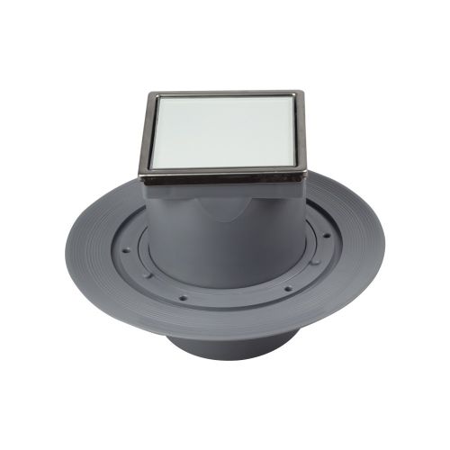 Confluo Standard 10х10 Vertical Dry White Glass Pestan