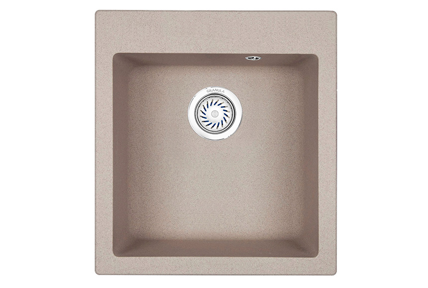 Мойка кухонная Granula квадратная кварц 4201, АНТИК