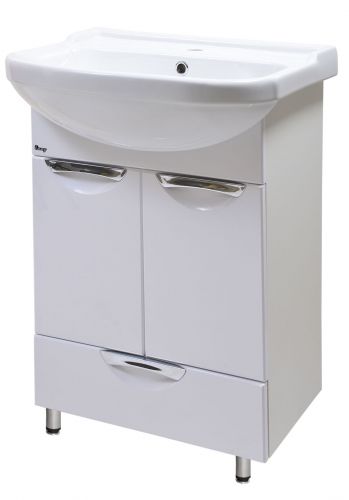 Тумба МИЛЛИ 55 с ящиком под умывальник Уют55