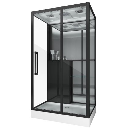 Душ.каб. GR267 (80x120x215) GROSSMAN 5 мест