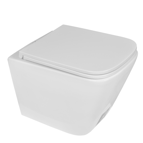 7008 Унитаз подвесной,  сиденье с микролифтом, белый