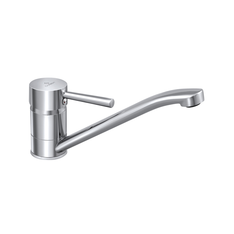 Смеситель для кухонной мойки с длинным изливом 25 см Славен СЛ-ОД-Д21