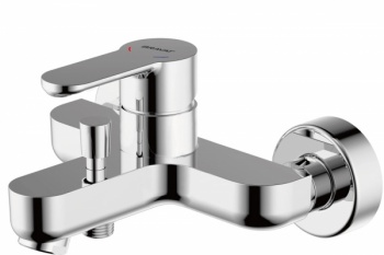 Смеситель для ванны c коротким изливом Bravat Stream F63783C-01A