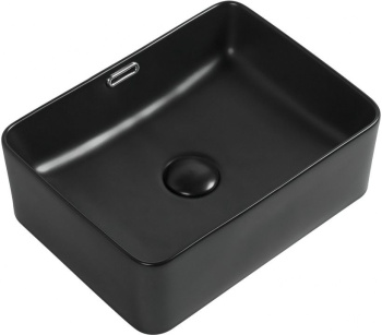 Раковина Aquanet Perfect-1-MB 40,5 черный матовый PERFECT-1-MB