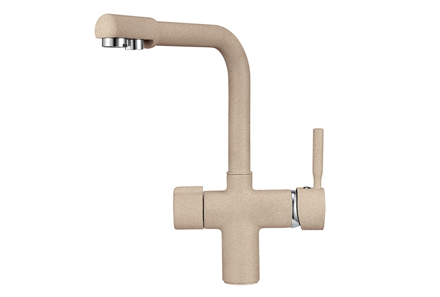 Смеситель для кухни Granula GR-2088 песок, 2088sa