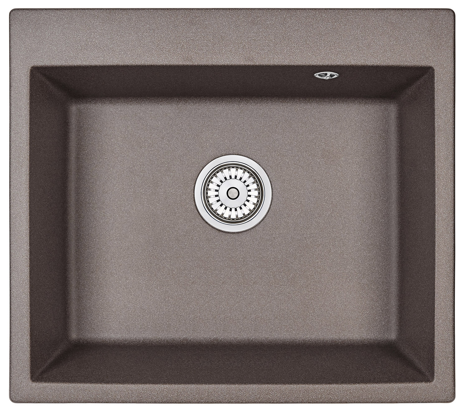Мойка кухонная Granula квадратная кварц 6001, ЭСПРЕССО