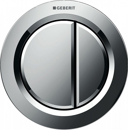 Клавиша смыва Geberit Type 10 116.042.21.1 хром глянец