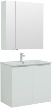 Мебель для ванной Aquanet Алвита New 80 2 дверцы, белый матовый 00274207