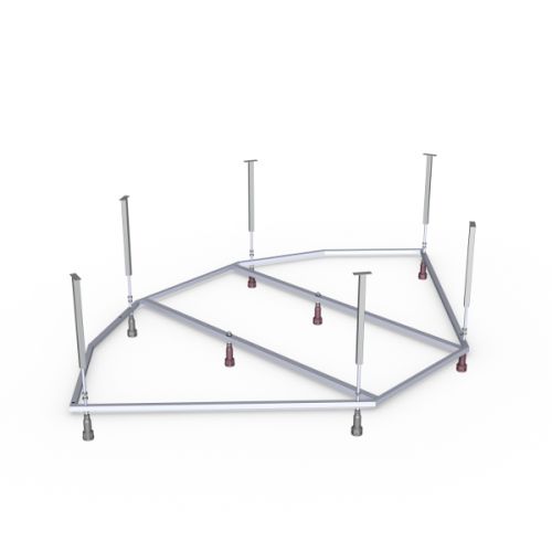 М12 Каркас сварной + установочный комплект 150*150 Эльбрус MIRSANT "Premium" NEW без сифона