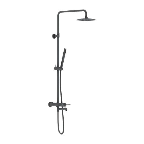 936740300 Scandinavian Pure душевая система с ванно душевым смесителем, чёрный