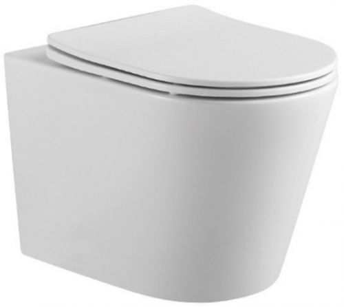 Подвесной унитаз Акватек Вега AQ1904-00 безободковый, с микролифтом