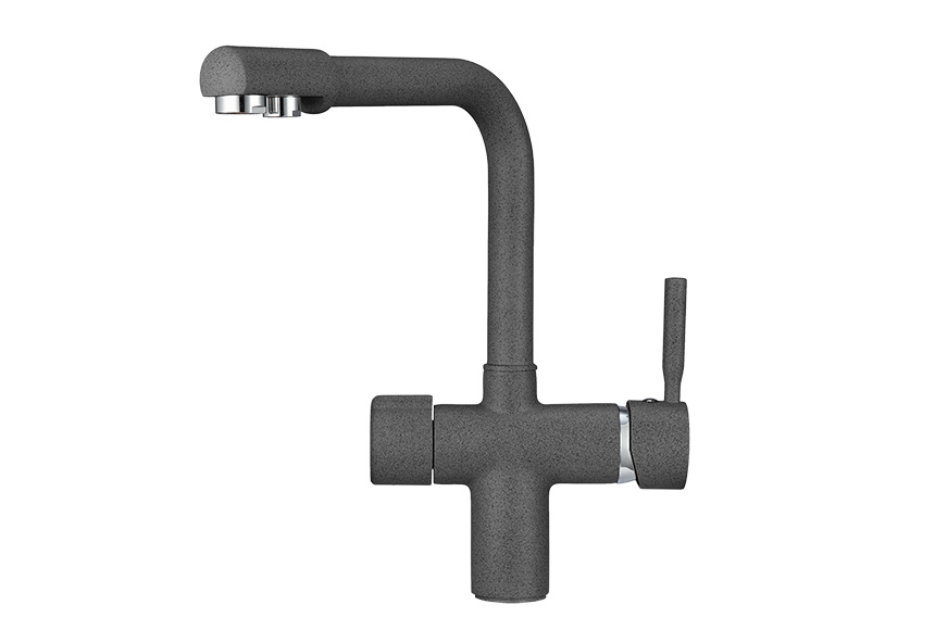 Смеситель для кухни Granula GR-2088 графит, 2088bg