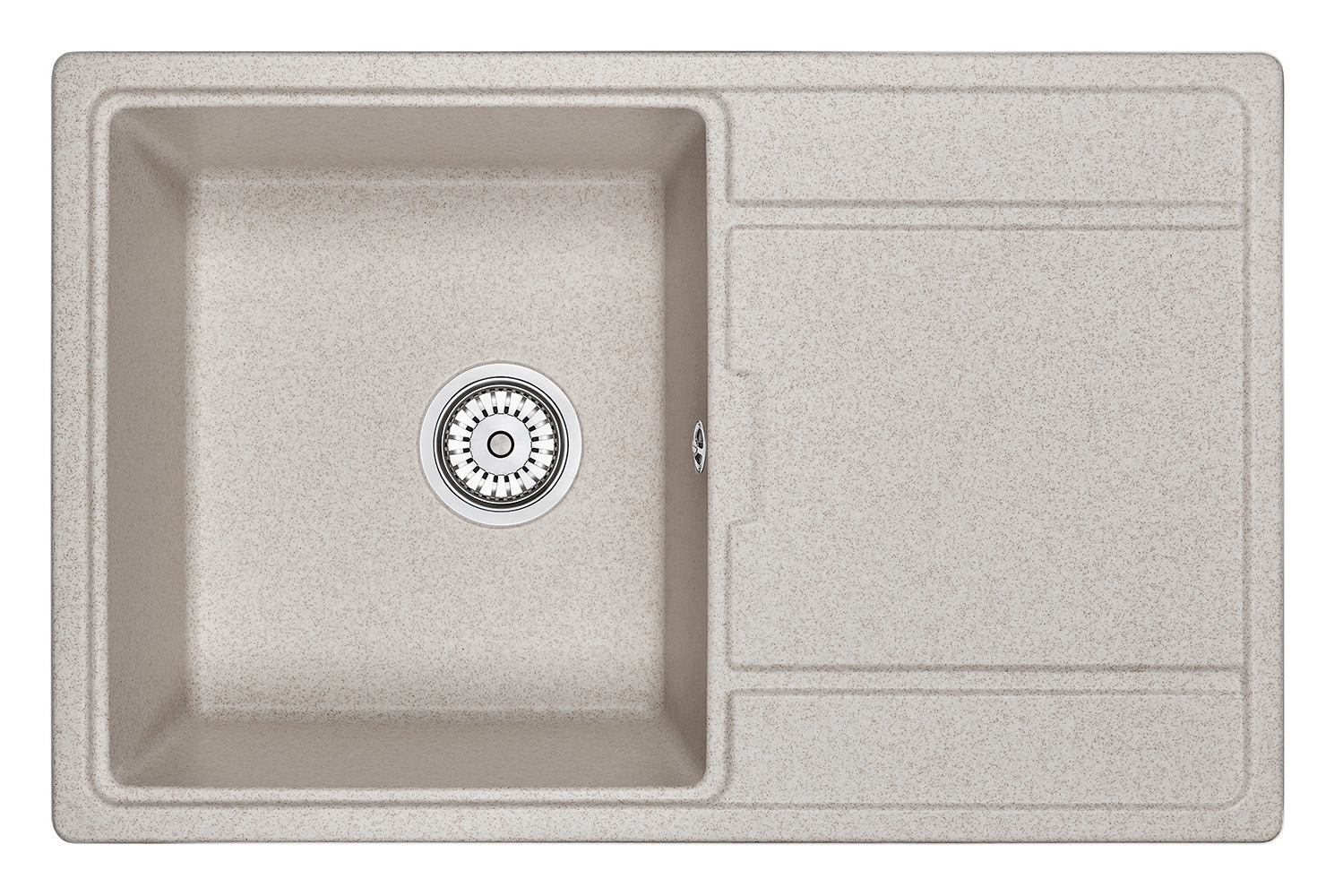 Мойка кухонная Granula прямоугольная кварц 7804, АНТИК