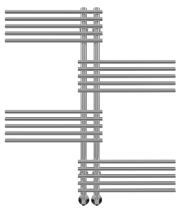 Полотенцесушитель водяной Terminus  Европа П20 500х996