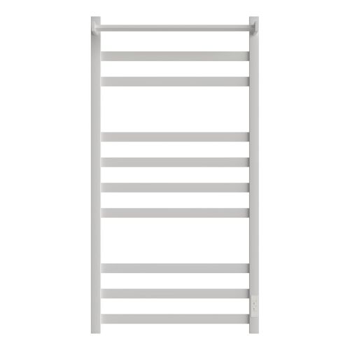 Полотенцесушитель электрический Point Меркурий PN83850PW П9 500x1000 с полкой, диммер справа, белый