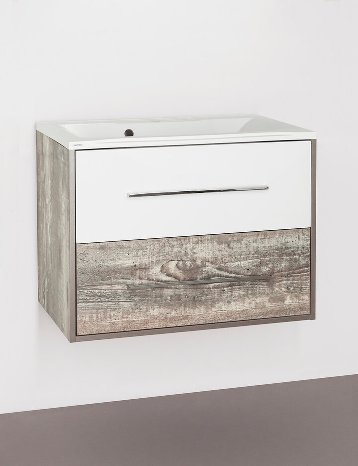 Тумба подвесная Style line Экзотик 75, Бали 75, под раковину, PLUS