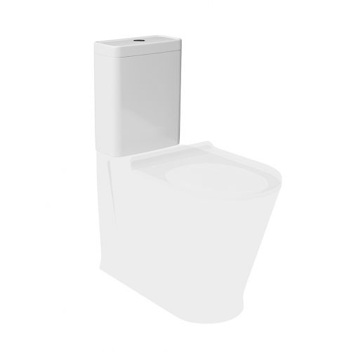 Бачок для унитаза Kerama Marazzi PLAZA Modern, белый глянцевый