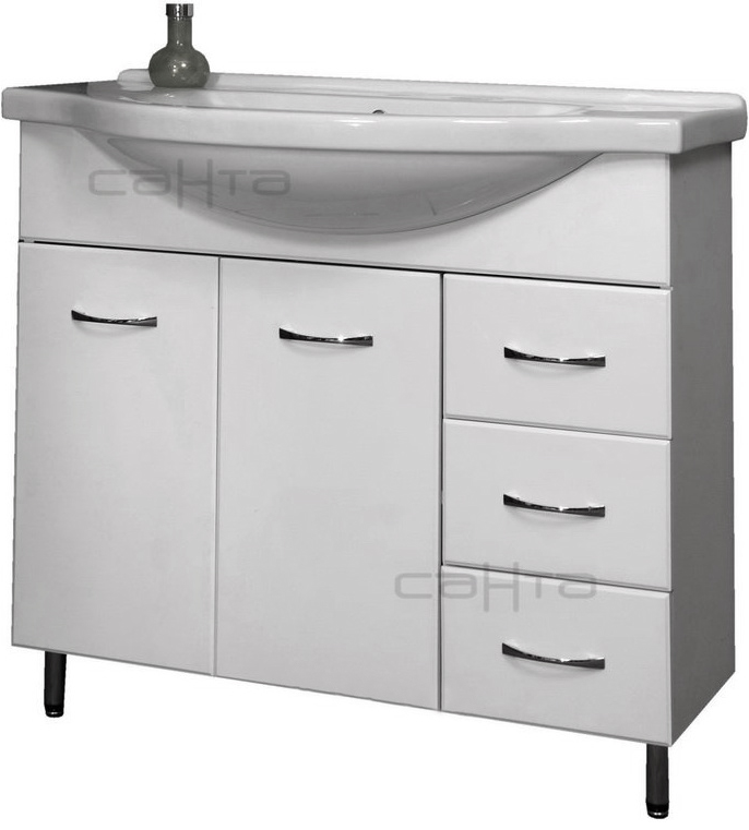 Тумба под раковину Эльбрус 100 Санта 201107