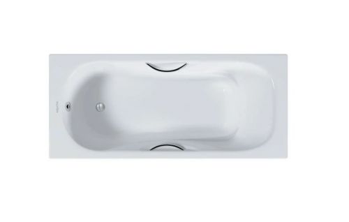 Ванна чугунная эмалированная Aquatek 1700x750 в комплекте с 4-мя ножками и 2-мя ручками AQ8070FH-00 ГАММА