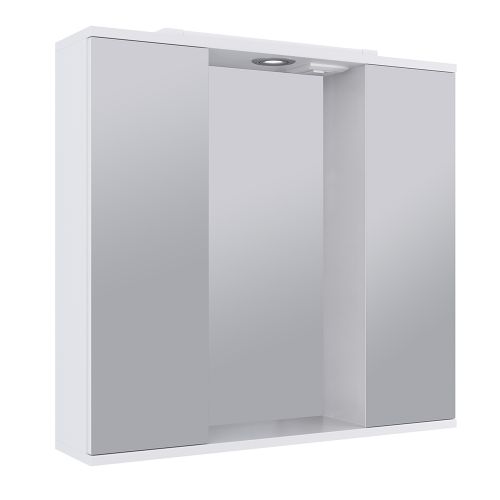 Зеркальный шкаф ДЖЕРСИ 85 с подсветкой