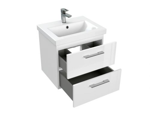 Тумба под раковину подвесная LARA 50 для COMO 50 белый