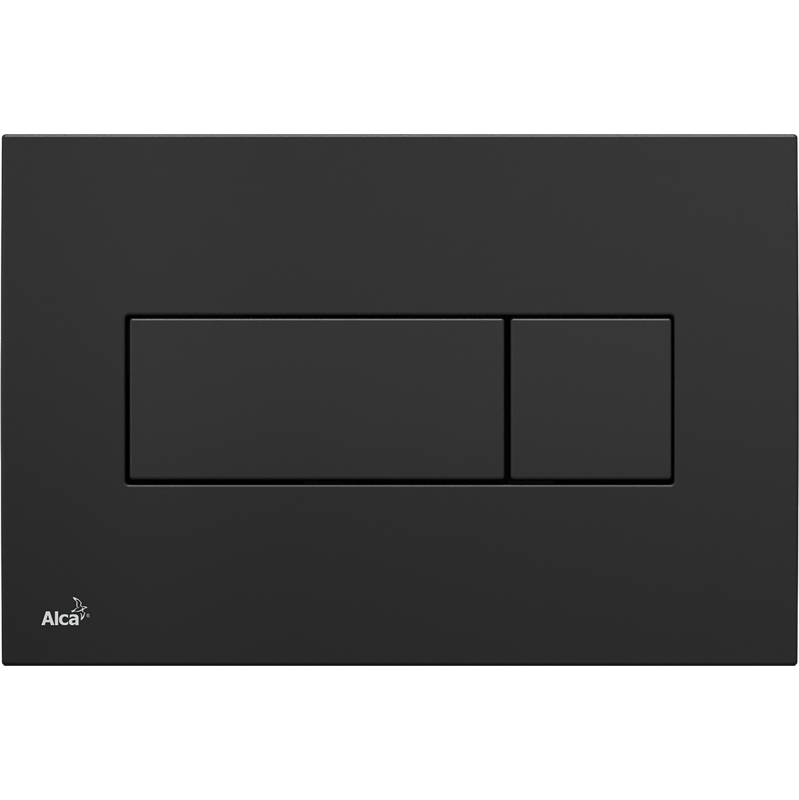 Клавиша смыва AlcaPlast M378 черная