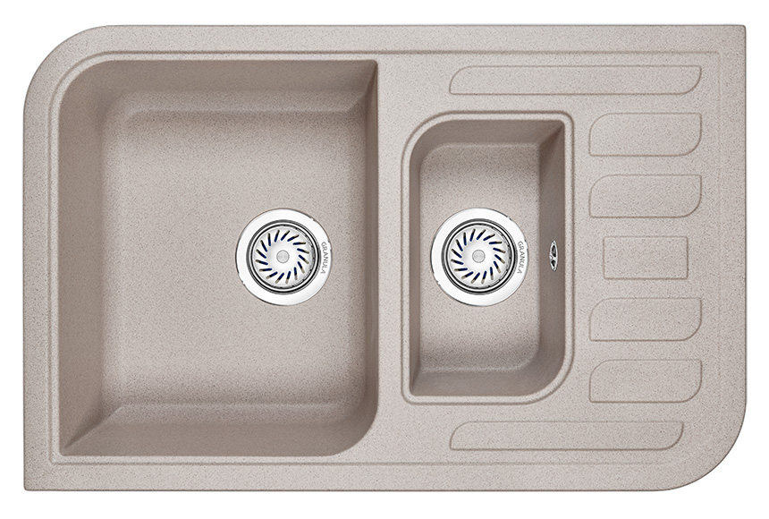 Мойка кухонная Granula прямоугольная кварц 7803, АНТИК