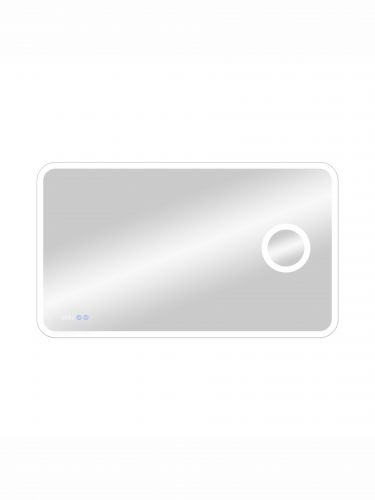 Зеркало Континент "Bliss Led" 1200х800 с увеличительным зеркалом, часами