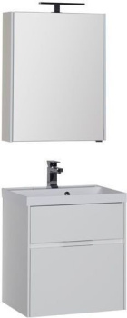 Мебель для ванной Aquanet Латина 60 белый (2 ящика) 00180121
