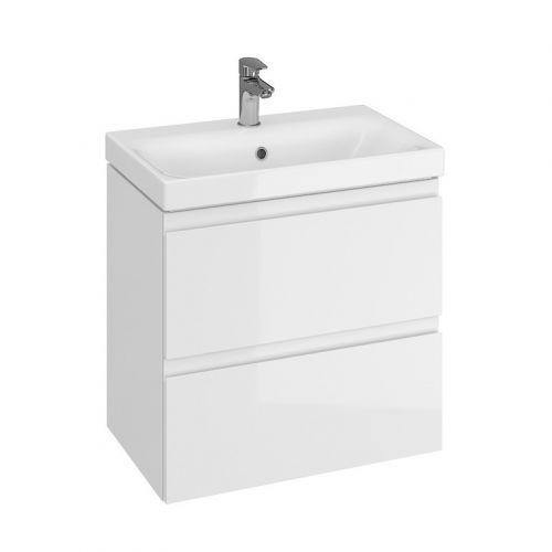 Тумба под раковину Cersanit Moduo 60 см  SB-SZ-MOD-MO60Sl/Wh