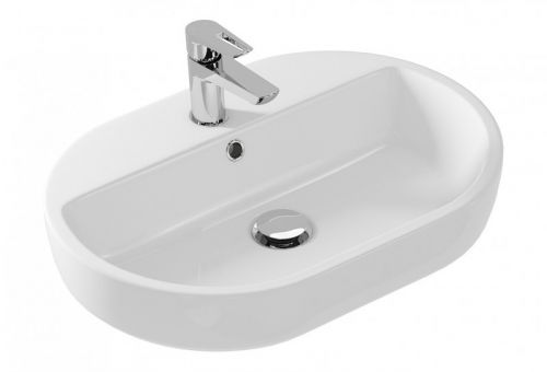 Раковина на столешницу CASPIA 60 OVAL 1 отв.