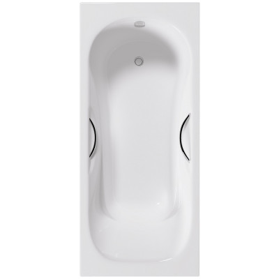 Ванна чугунная Delice Malibu 1500х750 с отверстиями под ручки