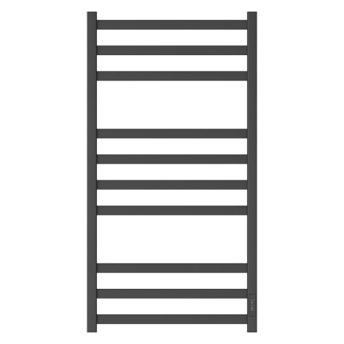 Полотенцесушитель электрический Point Меркурий PN83850B П10 500x1000, диммер справа, черный