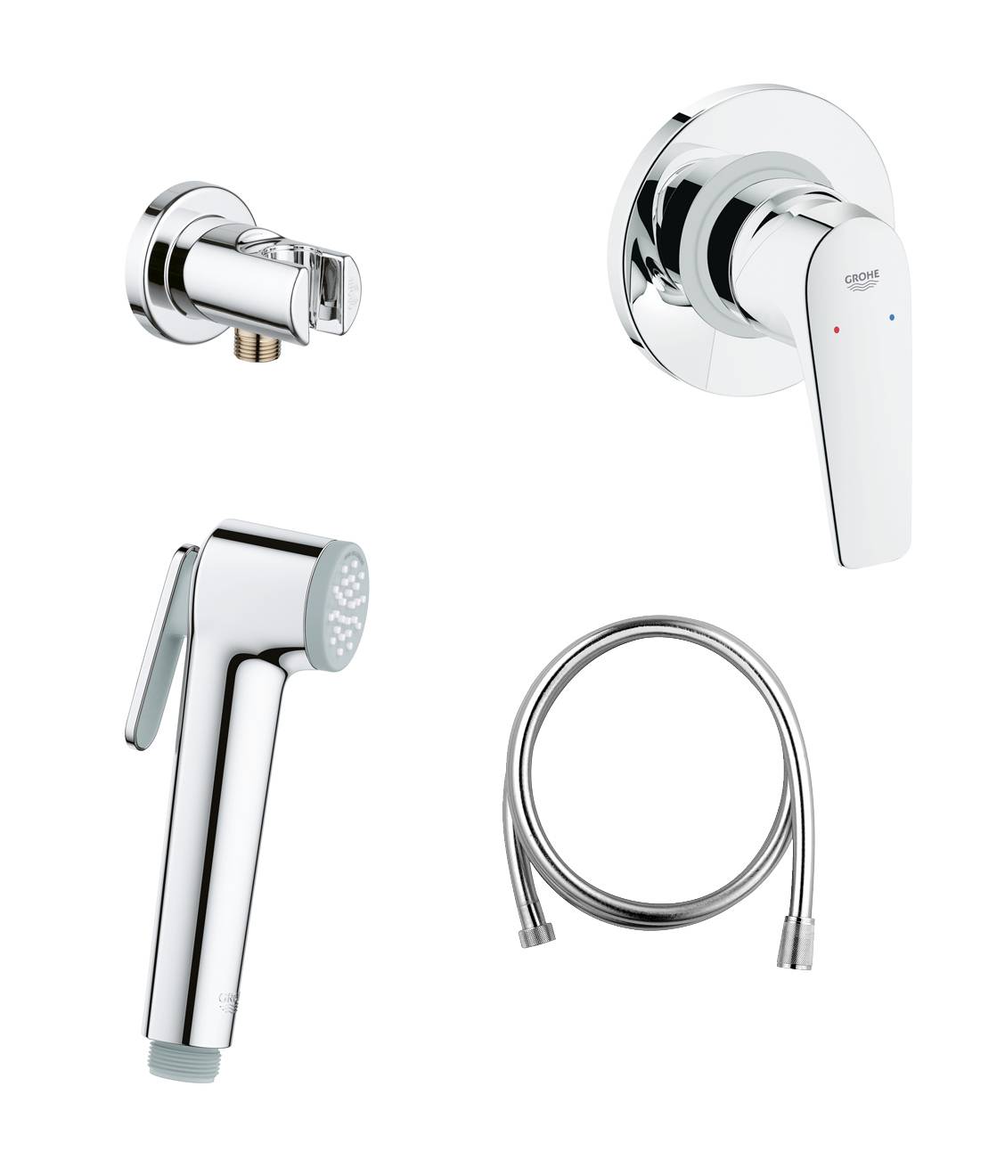 Комплект для гигиенического душа Grohe BauFlow 124900