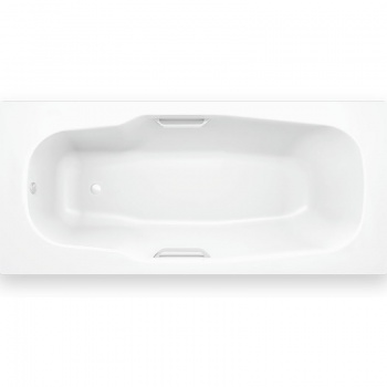 Стальная ванна BLB Atlantica 180x80 B80A с отверстиями под ручки