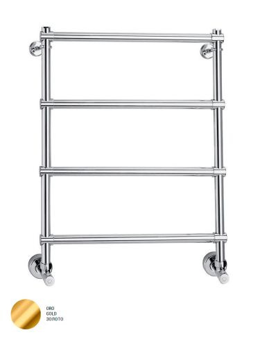 Полотенцесушитель водяной Margaroli Sole 442, цвет: золото 4423704GON