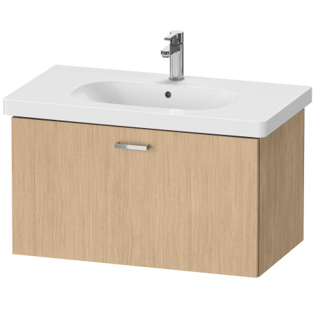 Комплект мебели Duravit тумба XBase + раковина D-Code 80 см