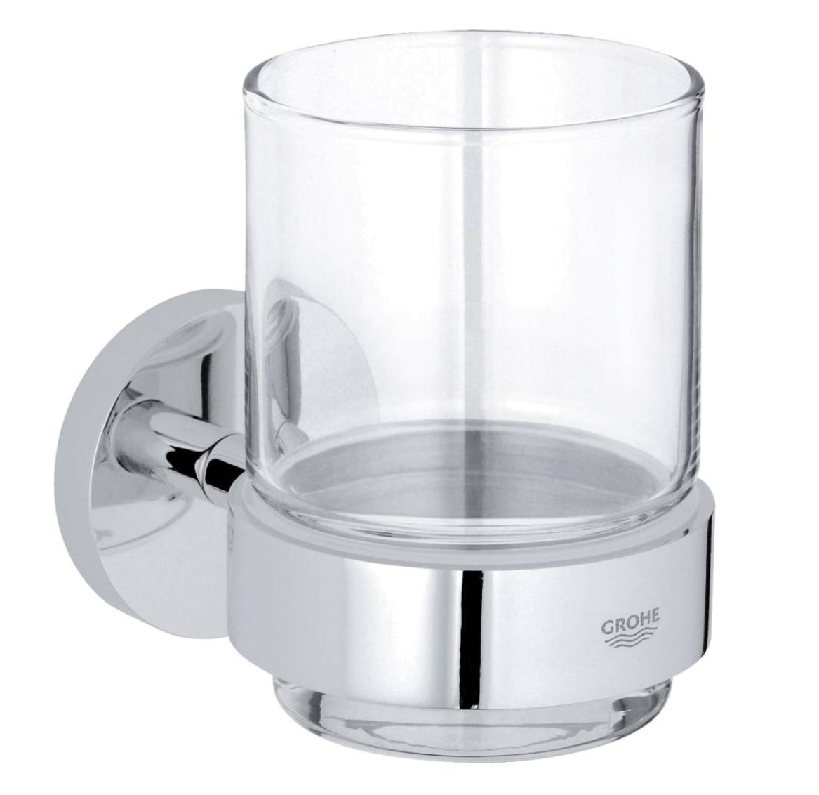Стакан для зубных щеток Grohe Essentials 40447001 прозрачное стекло