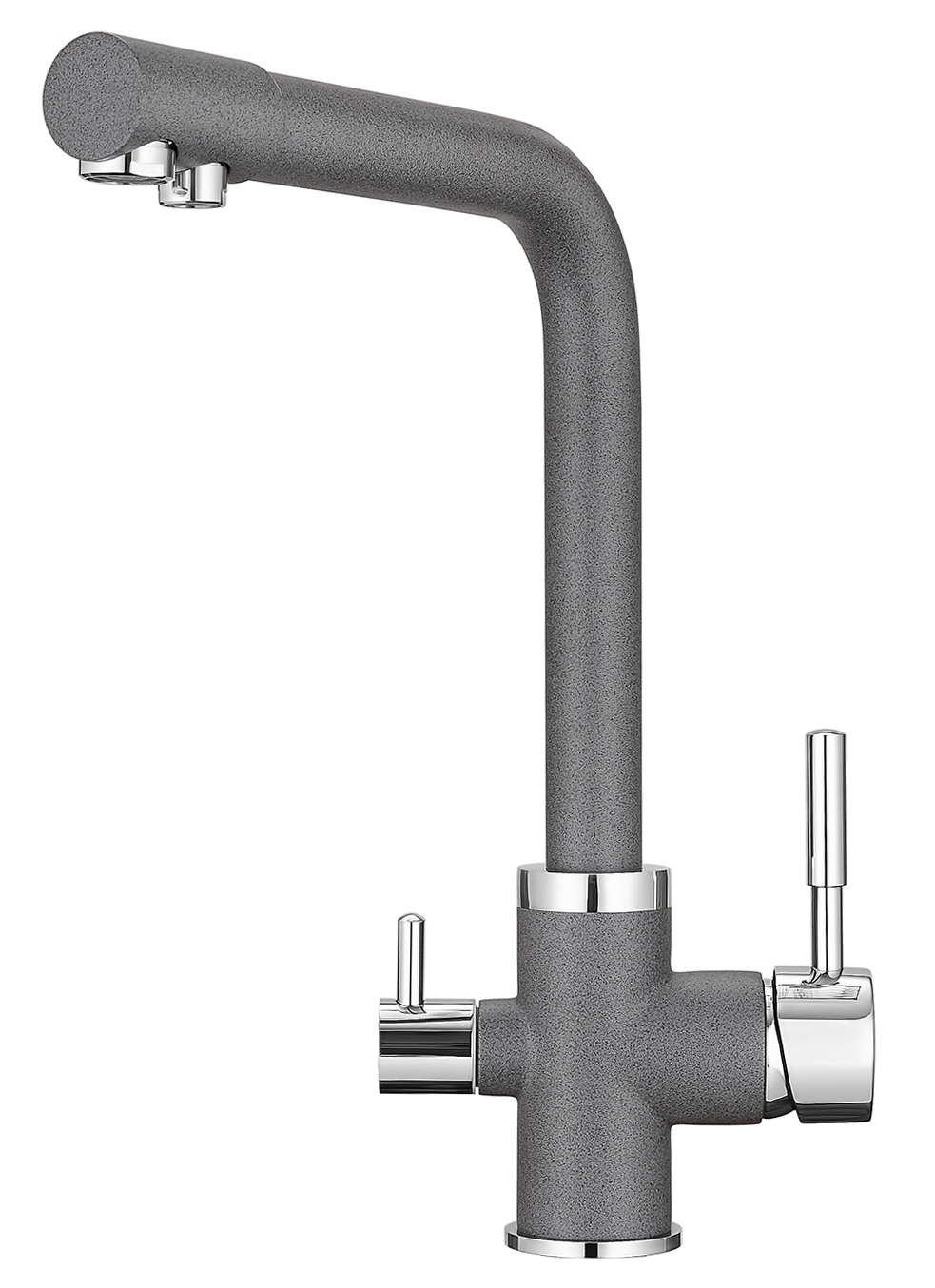 Смеситель для кухни Granula GR-2015 графит, 2015bg