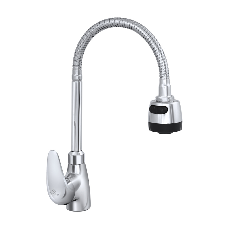 Смеситель для кухонной мойки с гибким изливом Славен СЛ-ОД-В25