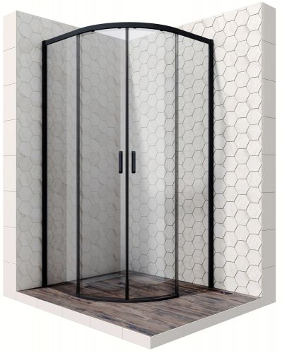 Душевое ограждение Ambassador Queen 11011202Black