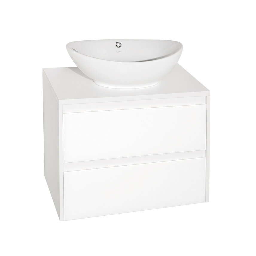 Тумба подвесная Style line Монако 70, Гамма 56, белый, под раковину