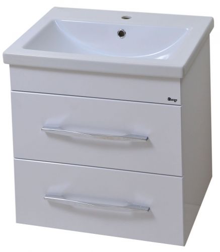 Тумба Emmy Рокард 70х55 с раковиной Соmo (Подвесная)