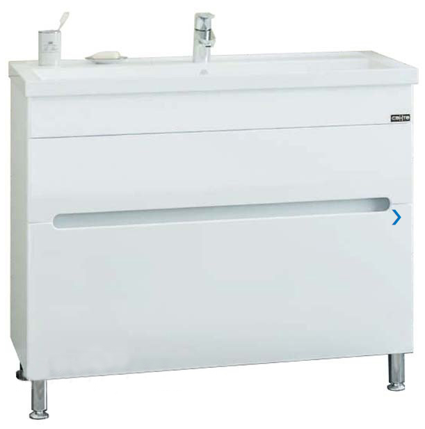 Тумба под раковину Лондон 100 напольная Санта 224009л