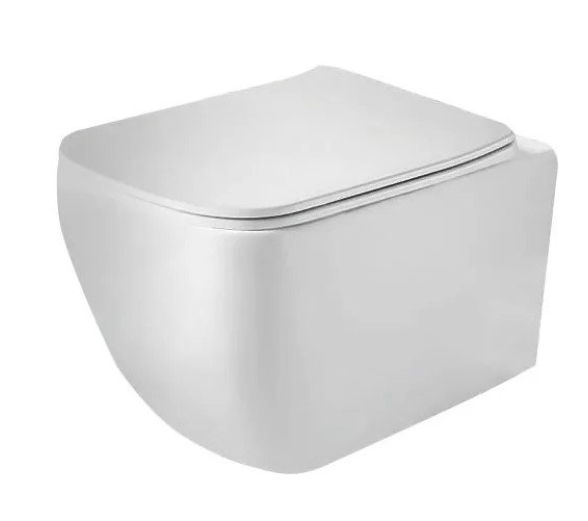 Унитаз подвесной Grossman GR-4447S безободковый с тонкой крышкой