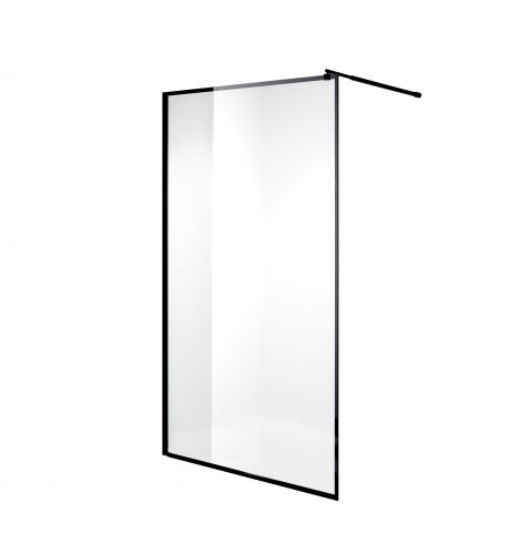 Душ. перегородка NG-687-90 BLACK (90x195), 1 место