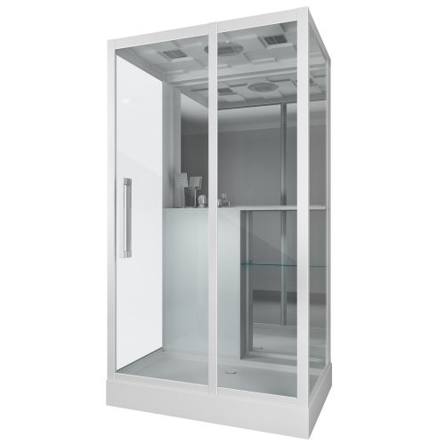 Душ.каб. GR167 (80x120x215) GROSSMAN 5 мест